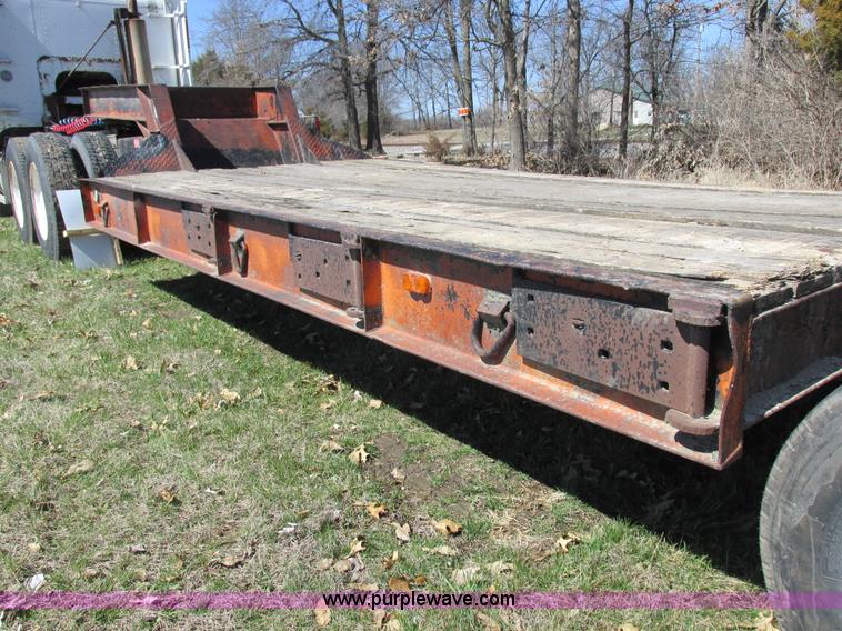 image for item K2074 1961 Keystone TRR39 lowboy trailer