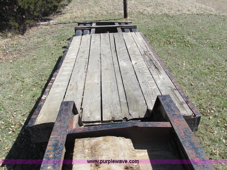 image for item K2074 1961 Keystone TRR39 lowboy trailer