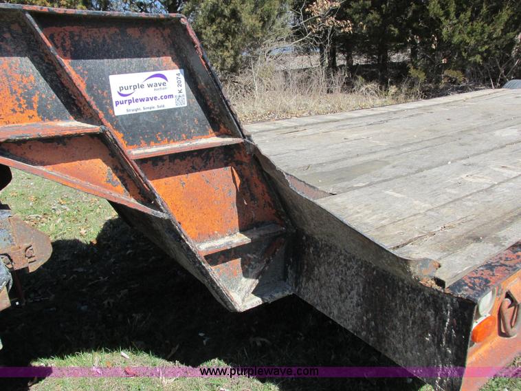 image for item K2074 1961 Keystone TRR39 lowboy trailer