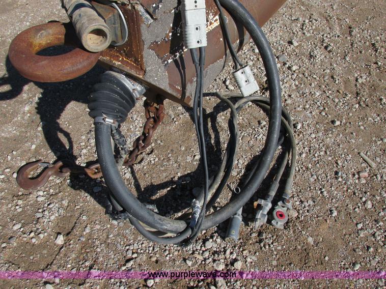 image for item K3170 1983 Clement end dump pup trailer