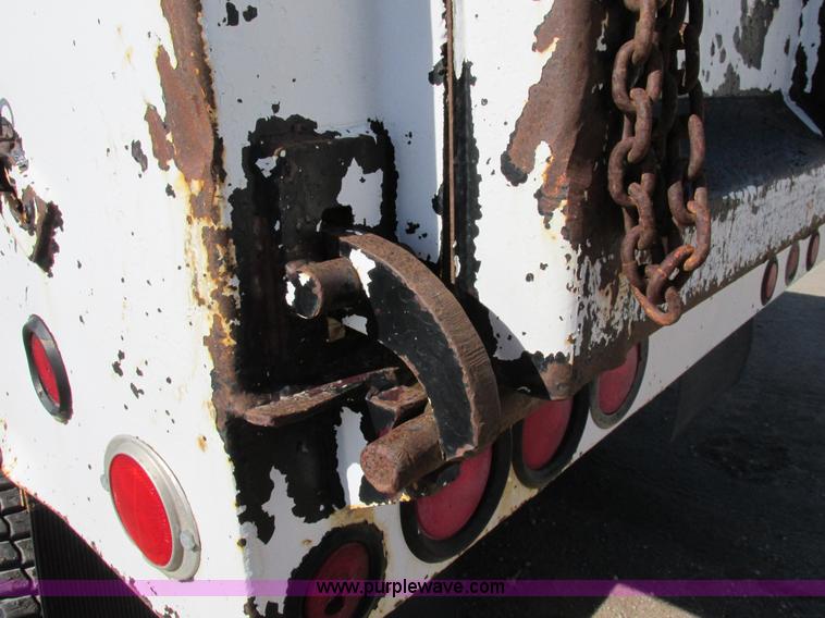 image for item K3170 1983 Clement end dump pup trailer