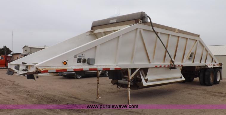 image for item K3759 2002 Ranco bottom dump trailer