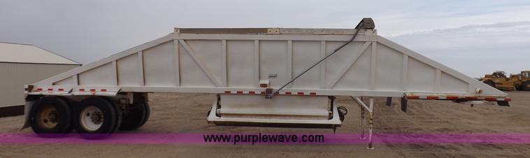 image for item K3759 2002 Ranco bottom dump trailer