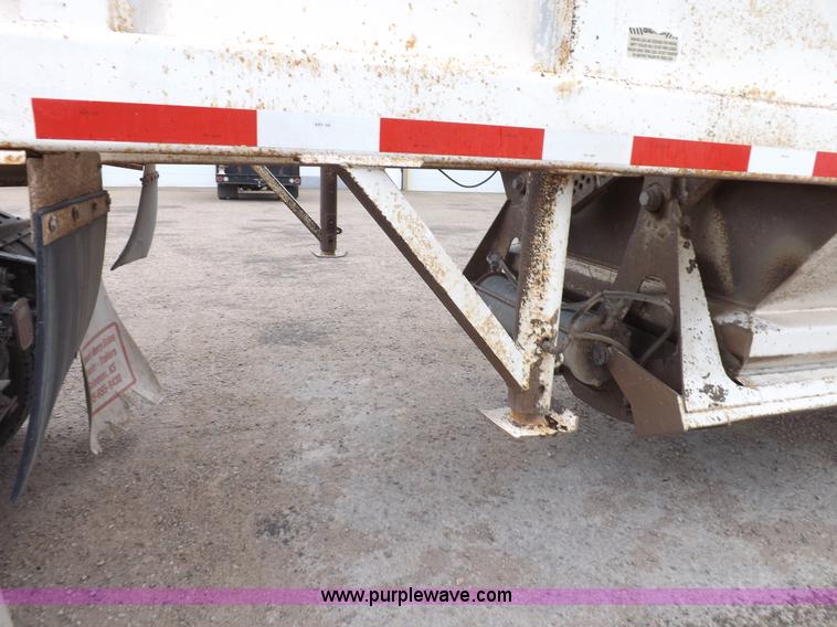 image for item K3760 1993 Ranco bottom dump trailer