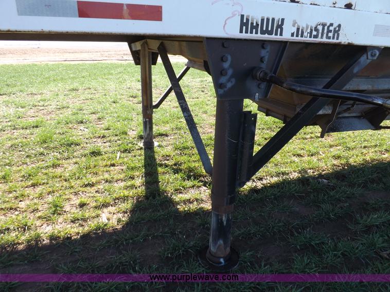 image for item K3767 1999 Hawk Master grain trailer
