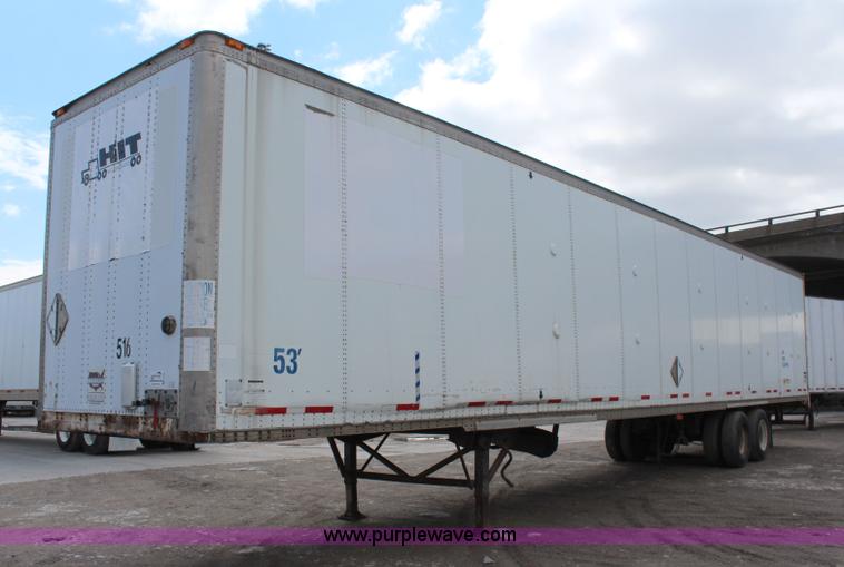 image for item K6830 2000 Wabash dry van trailer