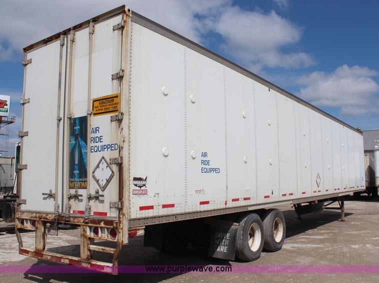 image for item K6830 2000 Wabash dry van trailer