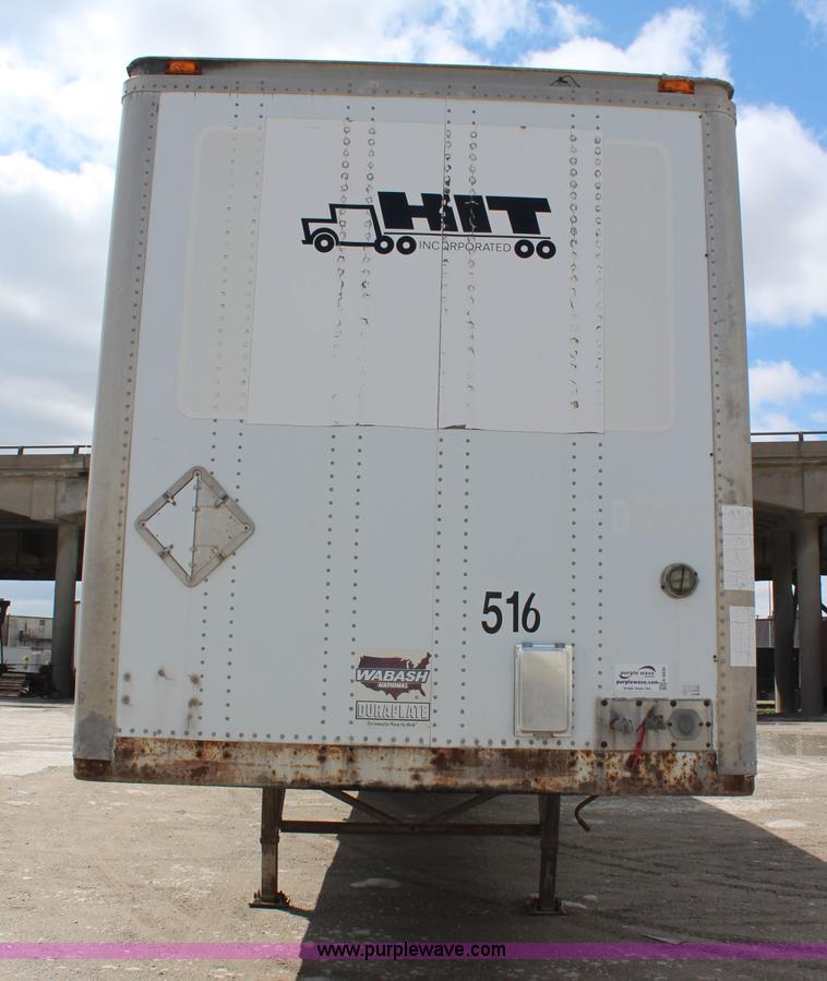 image for item K6830 2000 Wabash dry van trailer