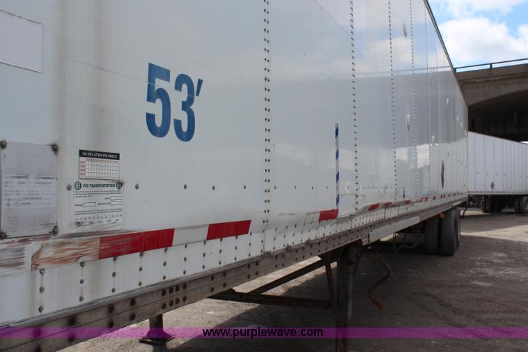 image for item K6830 2000 Wabash dry van trailer