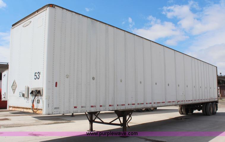 image for item K6832 1996 Trailmobile dry van trailer