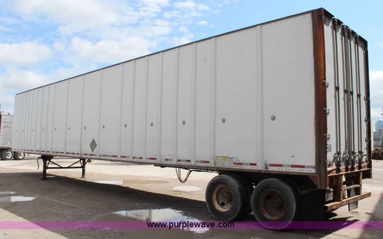 image for item K6834 1996 Trailmobile dry van trailer