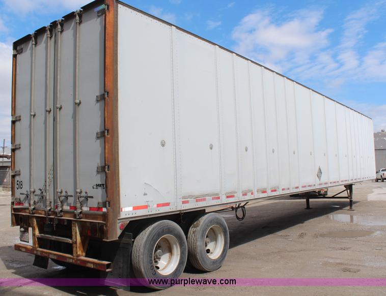 image for item K6834 1996 Trailmobile dry van trailer