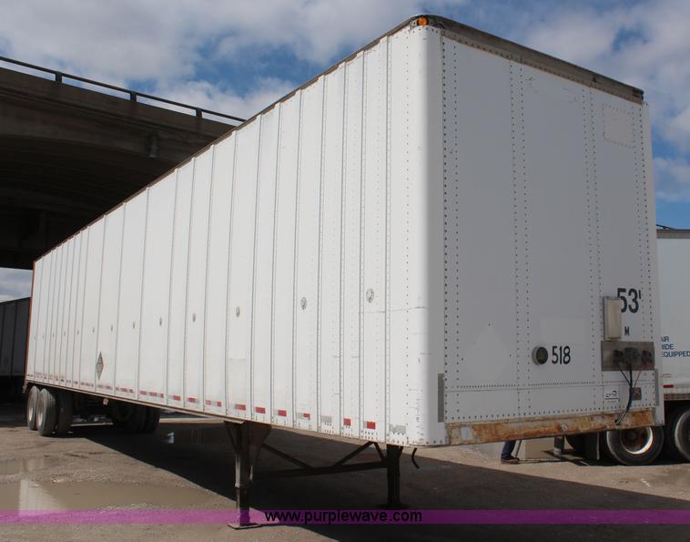 image for item K6834 1996 Trailmobile dry van trailer