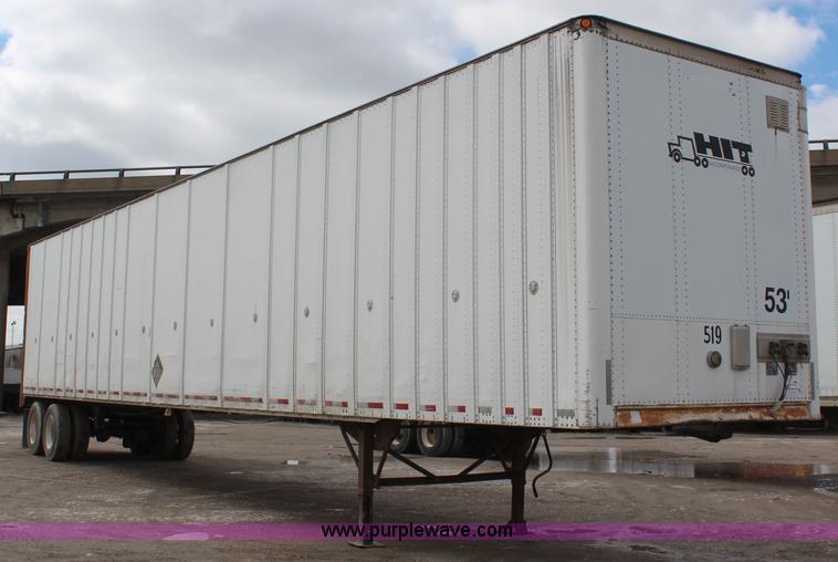 image for item K6835 1996 Trailmobile dry van trailer