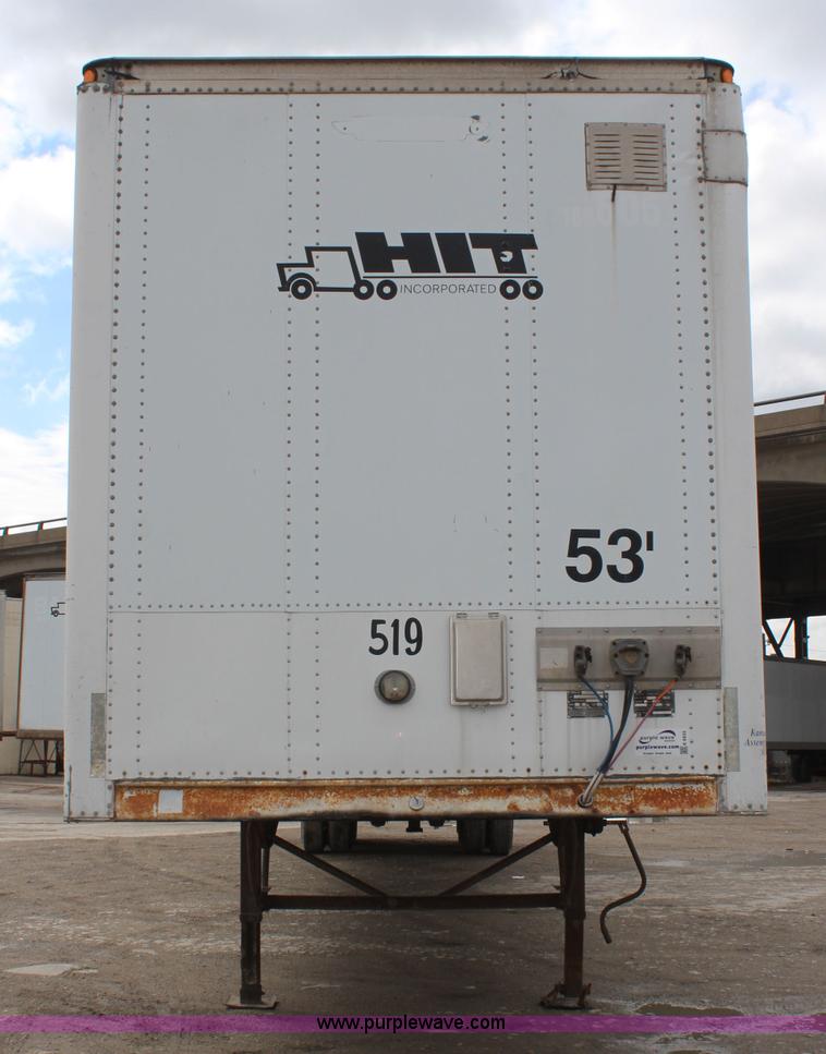 image for item K6835 1996 Trailmobile dry van trailer