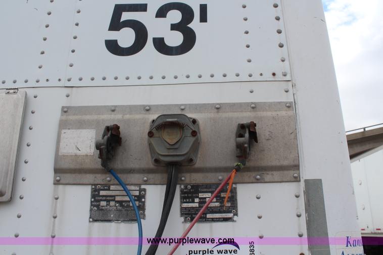 image for item K6835 1996 Trailmobile dry van trailer