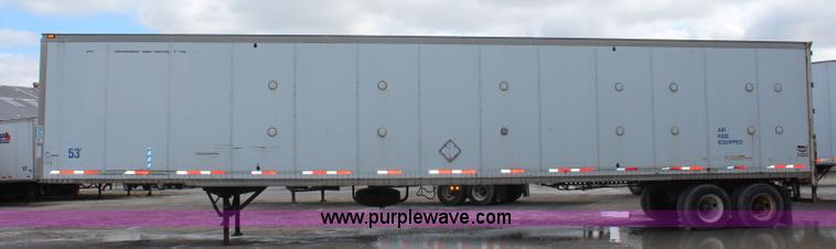 image for item K6837 2000 Wabash dry van trailer
