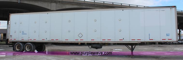 image for item K6837 2000 Wabash dry van trailer