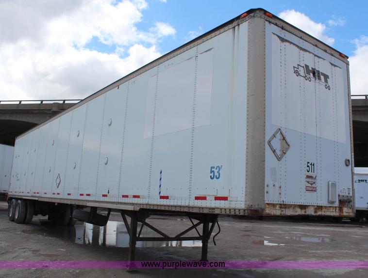 image for item K6837 2000 Wabash dry van trailer