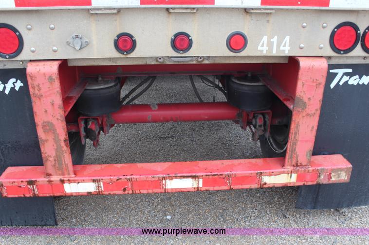 image for item K6839 2005 Transcraft Eagle flatbed trailer