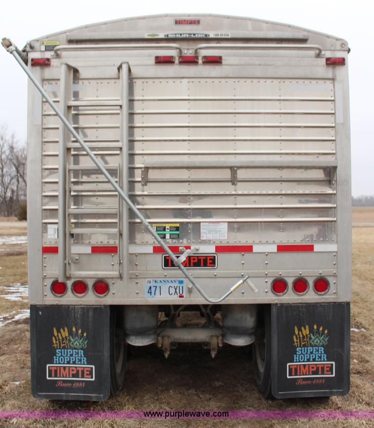 image for item K7167 2011 Timpte double hopper grain trailer