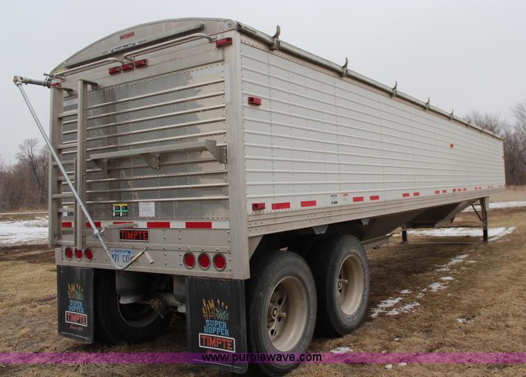 image for item K7167 2011 Timpte double hopper grain trailer