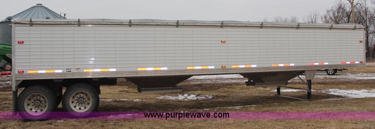 image for item K7167 2011 Timpte double hopper grain trailer