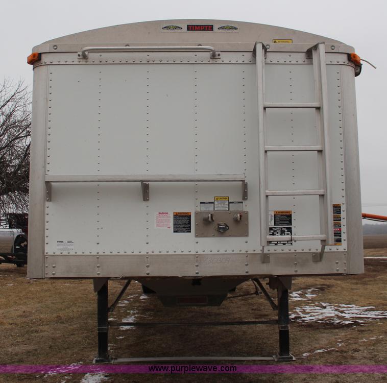 image for item K7167 2011 Timpte double hopper grain trailer