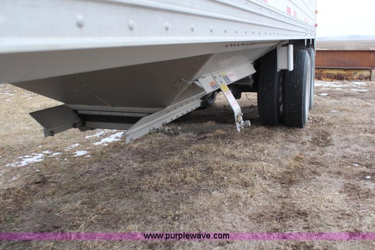 image for item K7167 2011 Timpte double hopper grain trailer