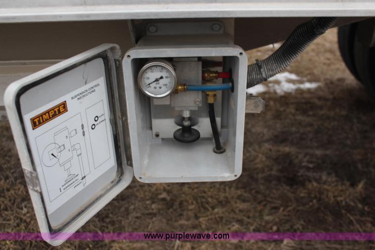 image for item K7167 2011 Timpte double hopper grain trailer