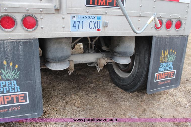 image for item K7167 2011 Timpte double hopper grain trailer