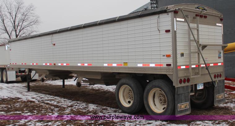 image for item K7169 1999 Timpte double hopper grain trailer