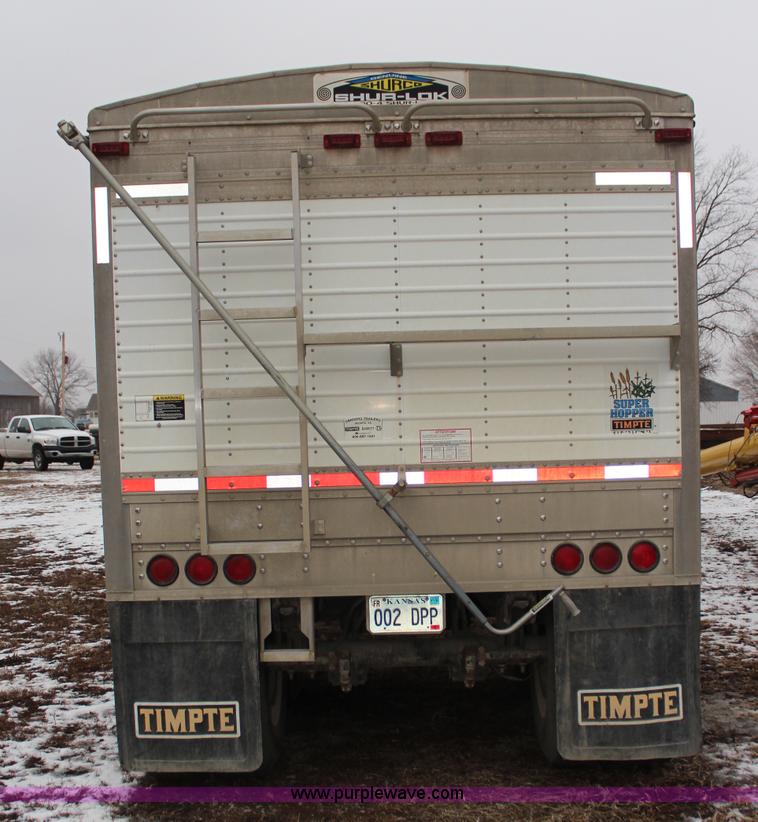 image for item K7169 1999 Timpte double hopper grain trailer