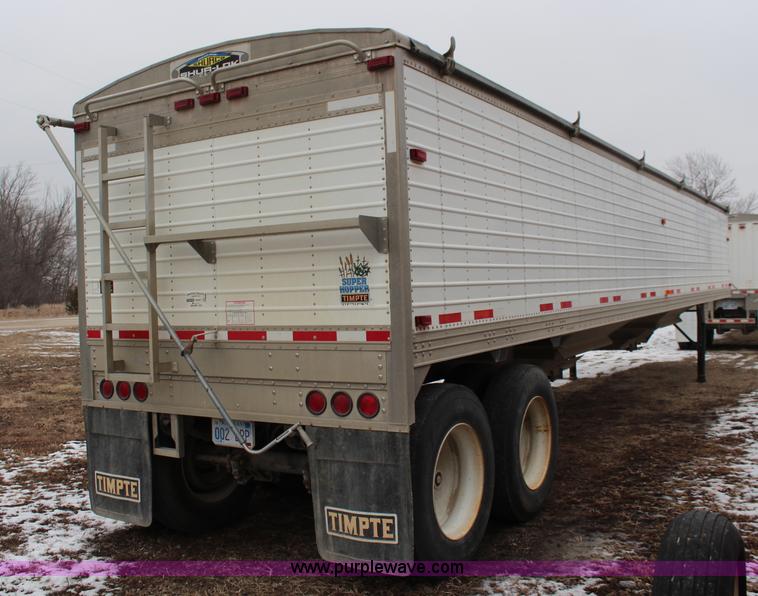 image for item K7169 1999 Timpte double hopper grain trailer