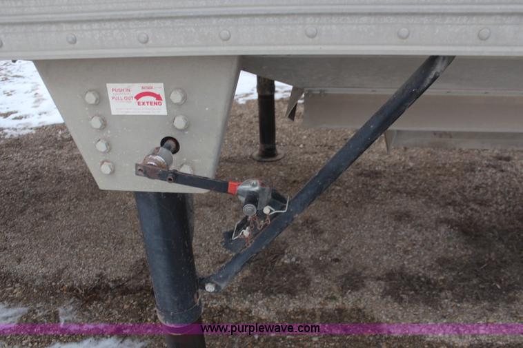 image for item K7169 1999 Timpte double hopper grain trailer