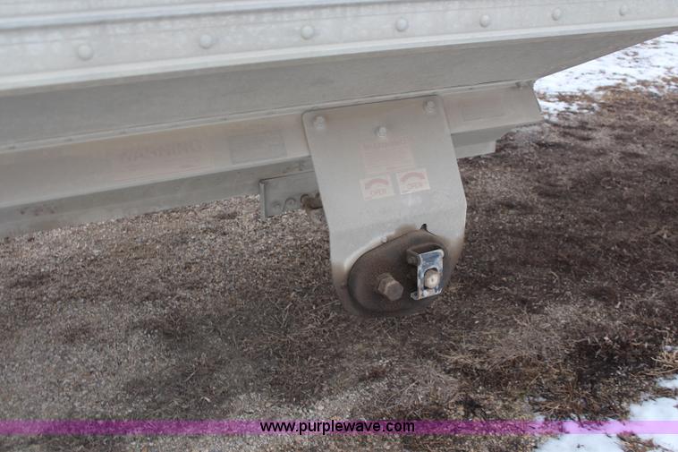 image for item K7169 1999 Timpte double hopper grain trailer