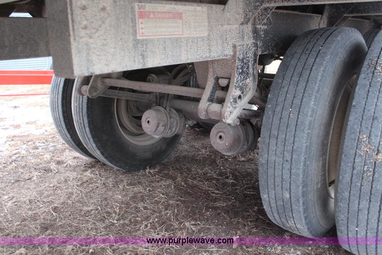image for item K7169 1999 Timpte double hopper grain trailer