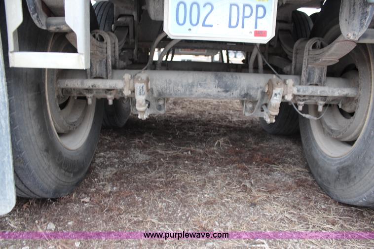 image for item K7169 1999 Timpte double hopper grain trailer