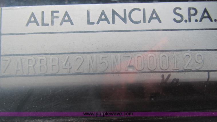 image for item AY9940 1992 Alfa Romeo Spider Veloce convertible