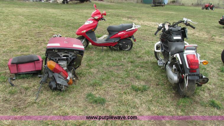 image for item AY9942 (3) wrecked motorcycles