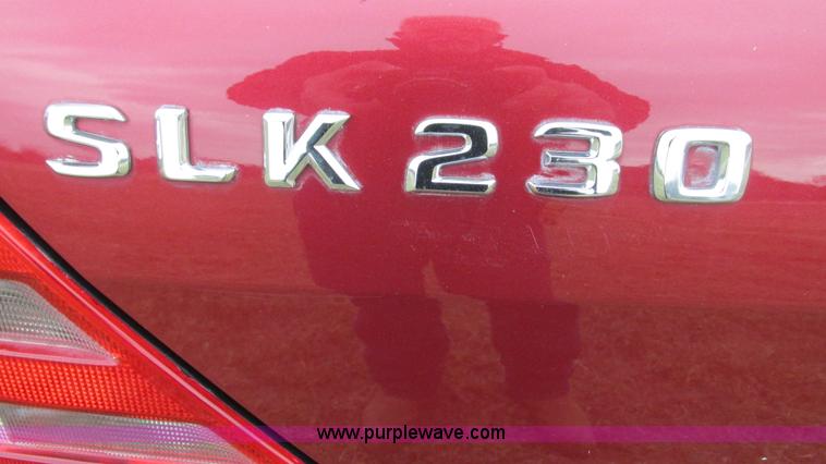 image for item AY9945 1999 Mercedes Benz SLK230 Kompressor convertible