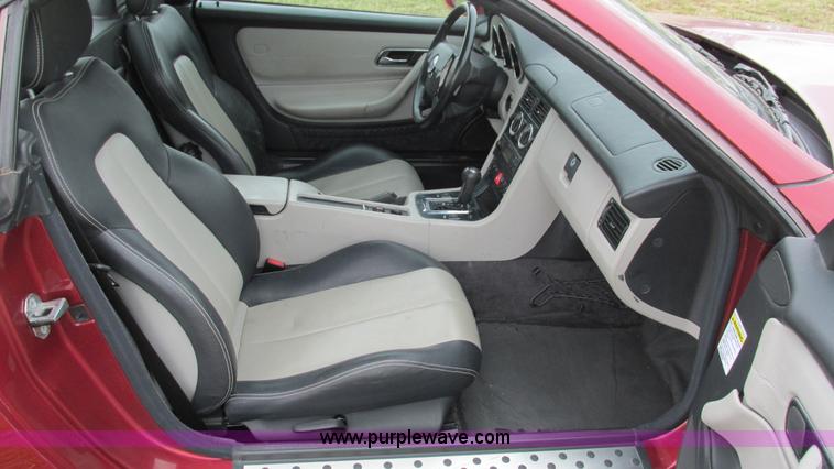 image for item AY9945 1999 Mercedes Benz SLK230 Kompressor convertible