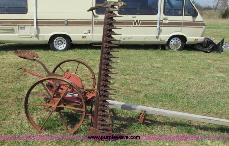 image for item AY9948 Oliver horse drawn sickle mower