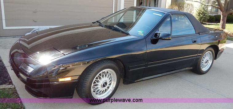image for item BC9507 1991 Mazda RX-7 convertible