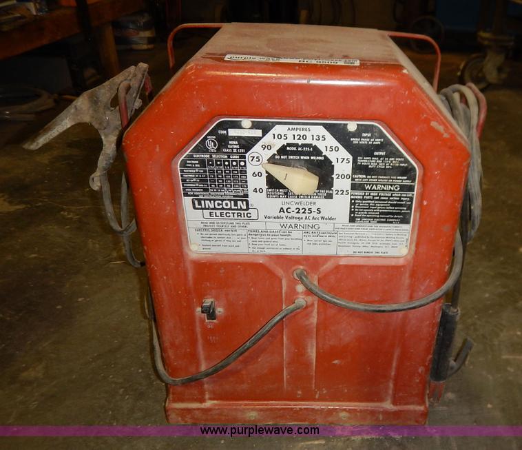 image for item BC9509 Lincoln AC-225-8 Linc welder
