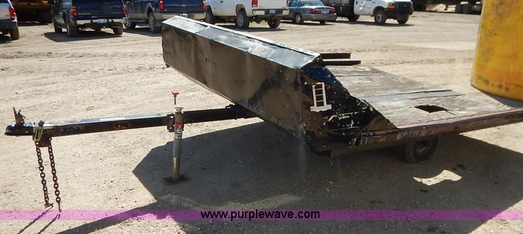 image for item BO9454 Tilt deck utility trailer