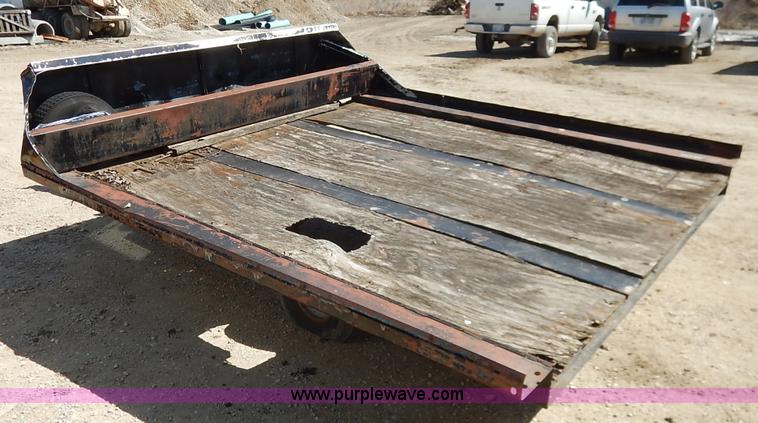 image for item BO9454 Tilt deck utility trailer