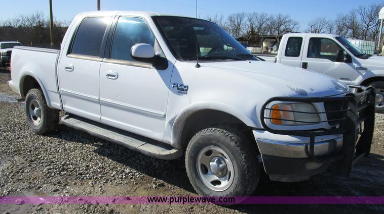 image for item D2328 2001 Ford F150 XLT pickup truck