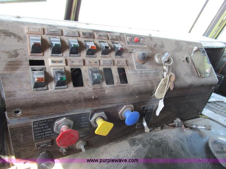 image for item D2351 1980 Kenworth K100 semi truck