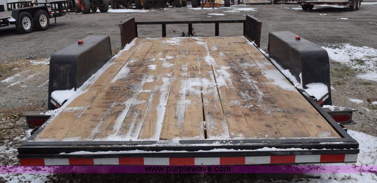 image for item E6226 1998 Homemade flatbed trailer